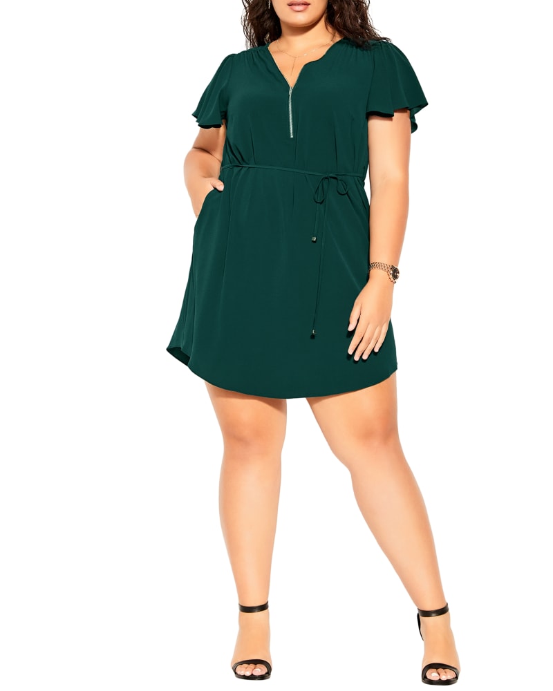 Plus size model wearing  by City Chic | Dia&Co | dia_product_style_image_id:195379
